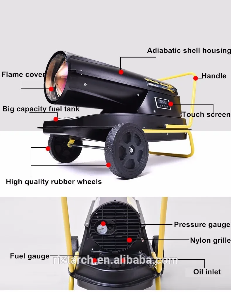 Gas Forced Air Heater, FT-100kw, 100kw - detail 4