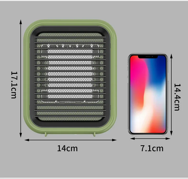 Fast Heating Desktop Fan, AFY, PTC, 800W - detail 38
