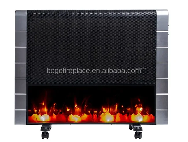 Electric Fireplace, Wall, Portable - detail 2