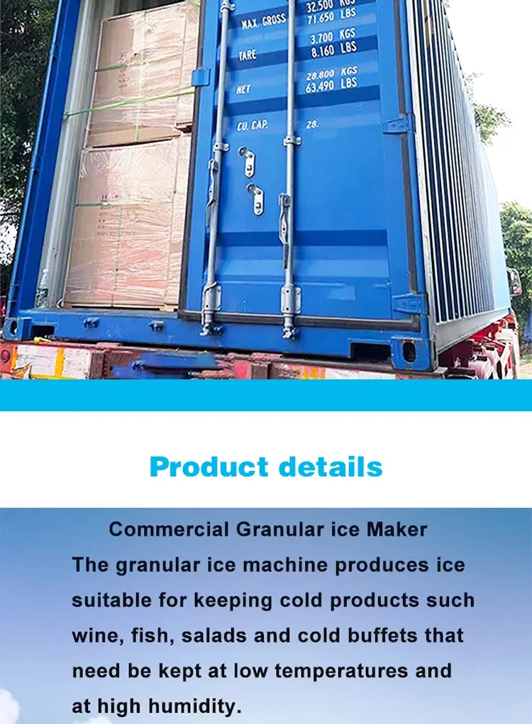 Ice Machine, 250kg/24h, 220 V, 1000 W - detail 16