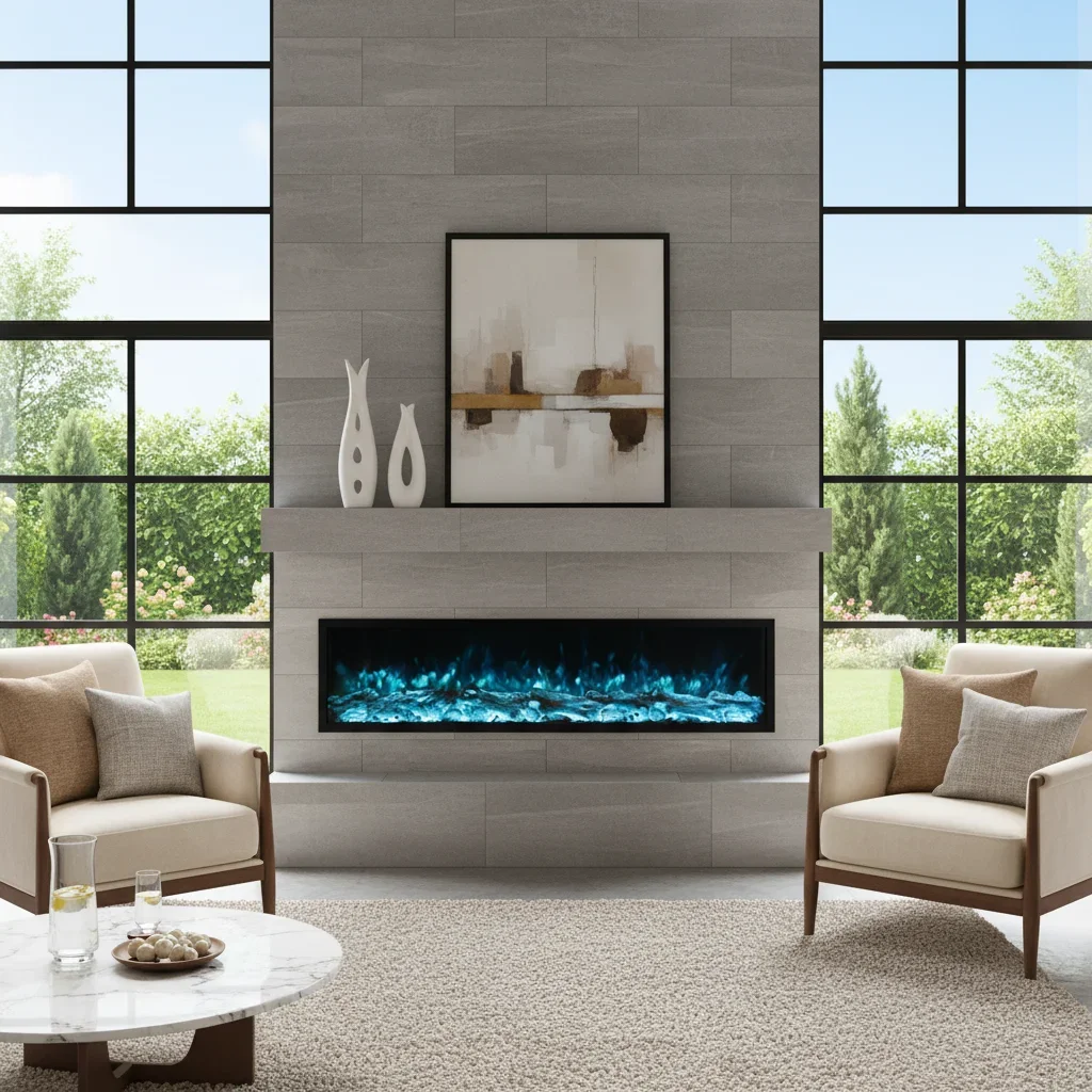 Electric Fireplace, 30inch, Wall - detail 14