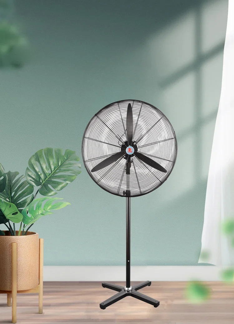 Electric Household Industrial Fan, 240V, Aluminium - detail 4