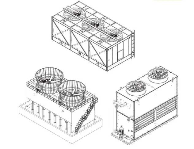 Cooling Tower, 100Ton, 380V, 2.2KW(2.95hp) - detail 2