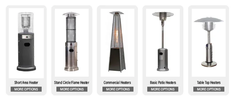 Gas Heater, Portable, 5000-13000W, Stianless Steel - detail 2