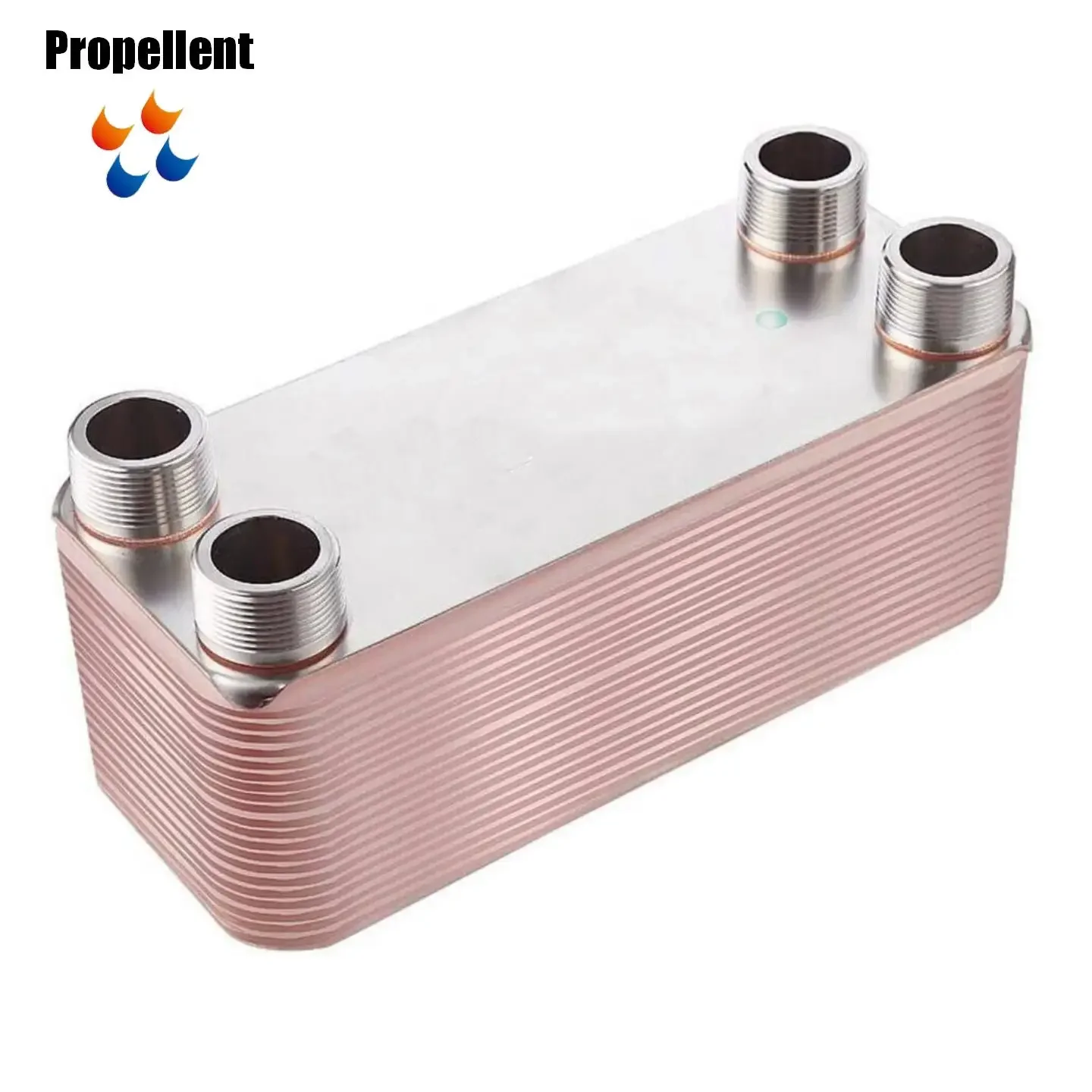 Plate Heat Exchanger, 5KW, 8KW, 10KW, Copper - detail 6