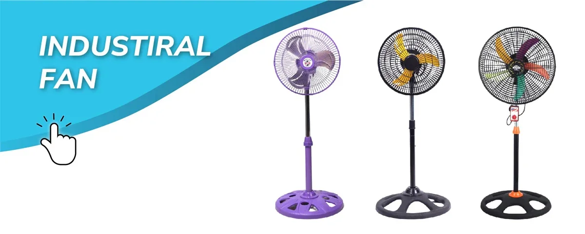 Oscillating Pedestal Fan, 110V, 45w(0.06hp), Metal - detail 4
