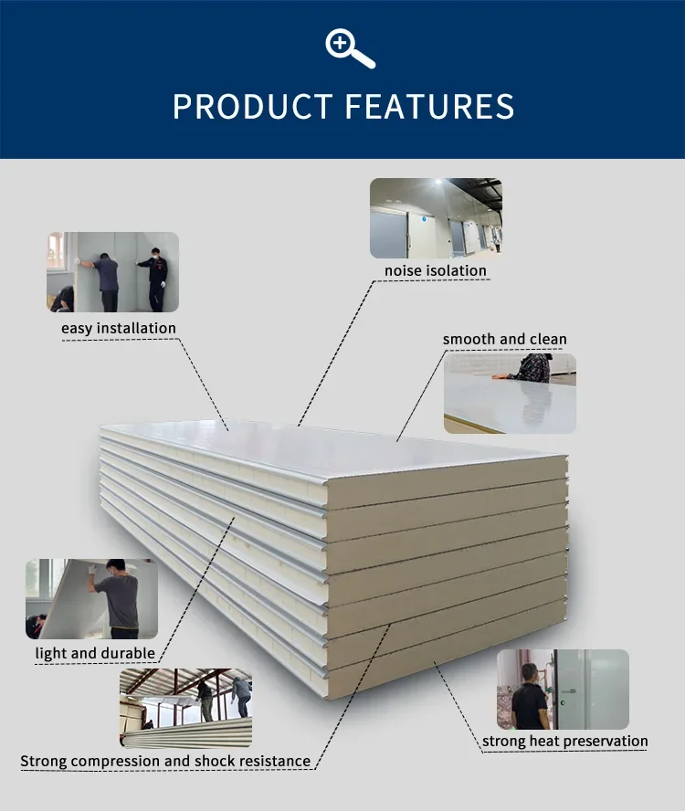 Truck Insulated Wall Panel, PUR, Steel, TJpanel-0516 - detail 10