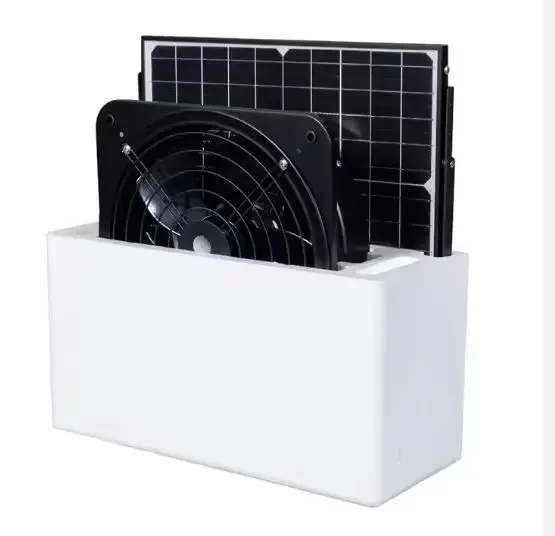 Mounted Bathroom Exhaust Fan, 12inch, Wall, Solar - detail 30