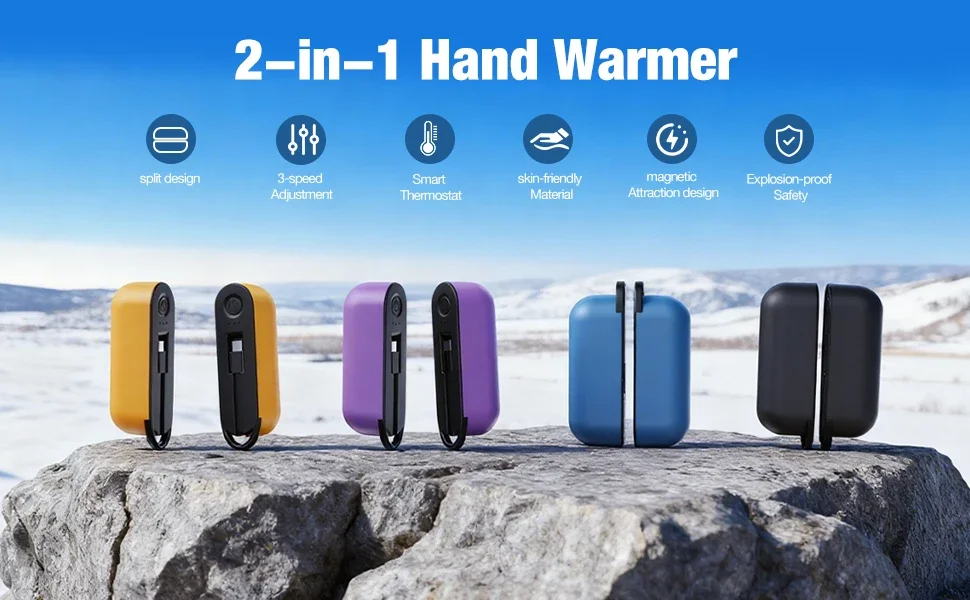 Magnetic Hands Warmer, 10000mAh, Portable - detail 6