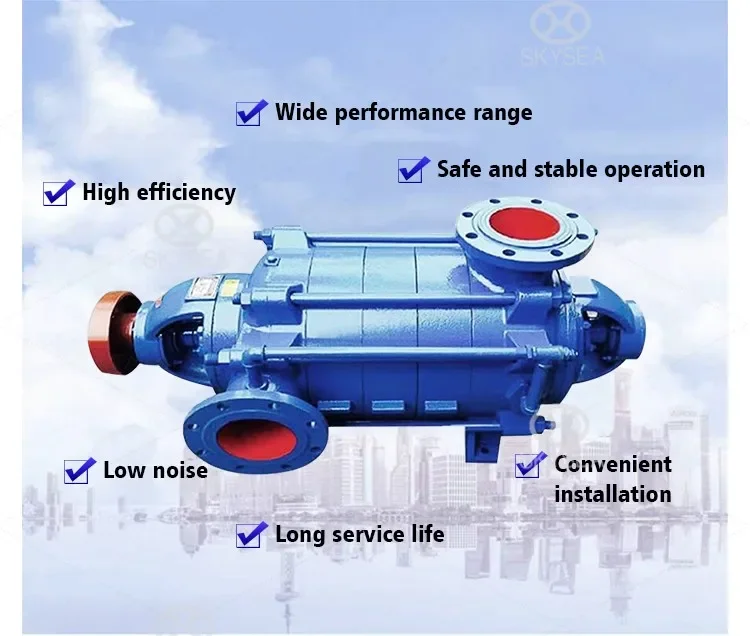 Horizontal Multistage Centrifugal Pump, Steel, Stainless - detail 6
