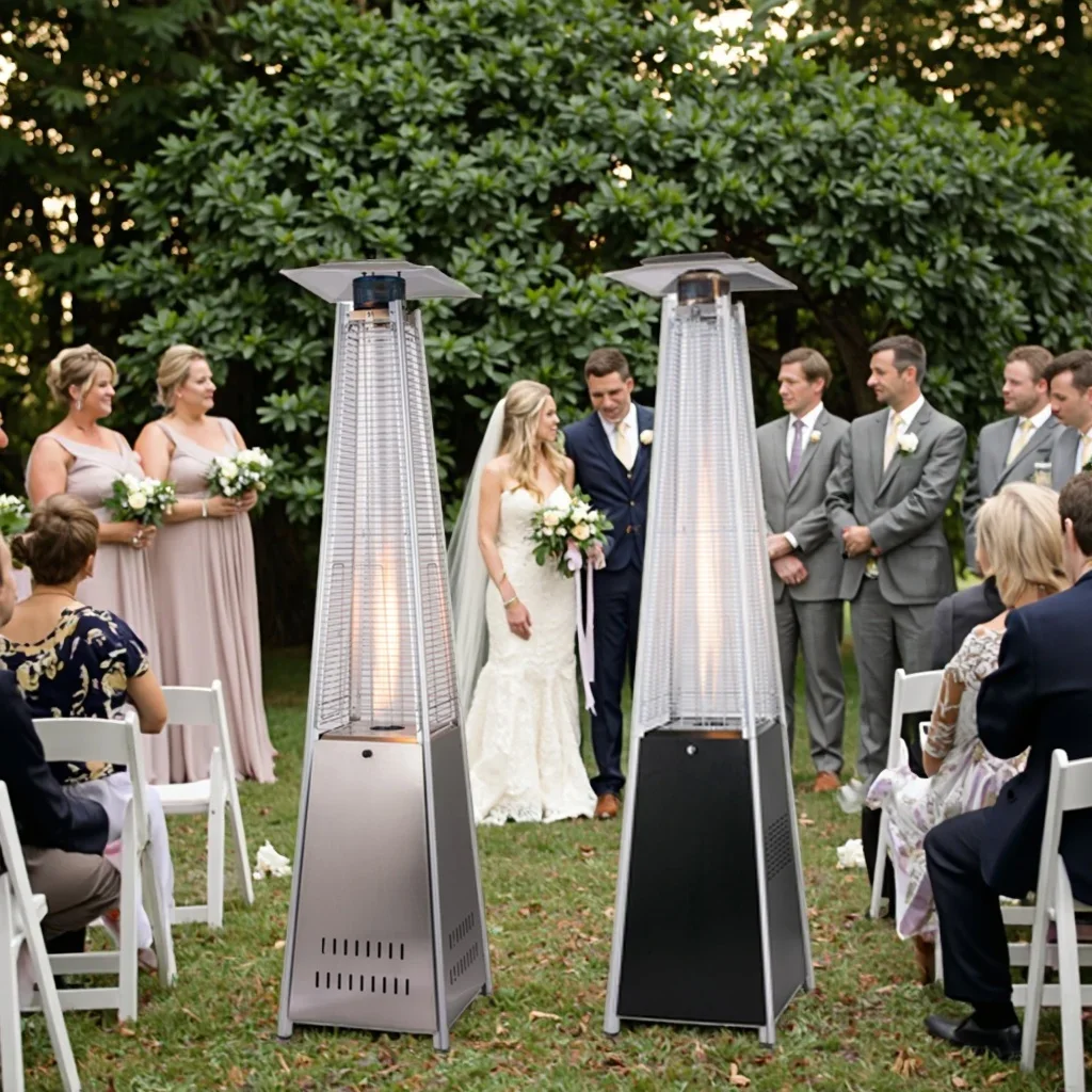 Gas Outdoor Heater, Stainless, Steel, Portable - detail 4