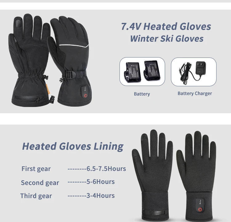 Foot Hand Warmers, USB, spandex, heated gloves - detail 6