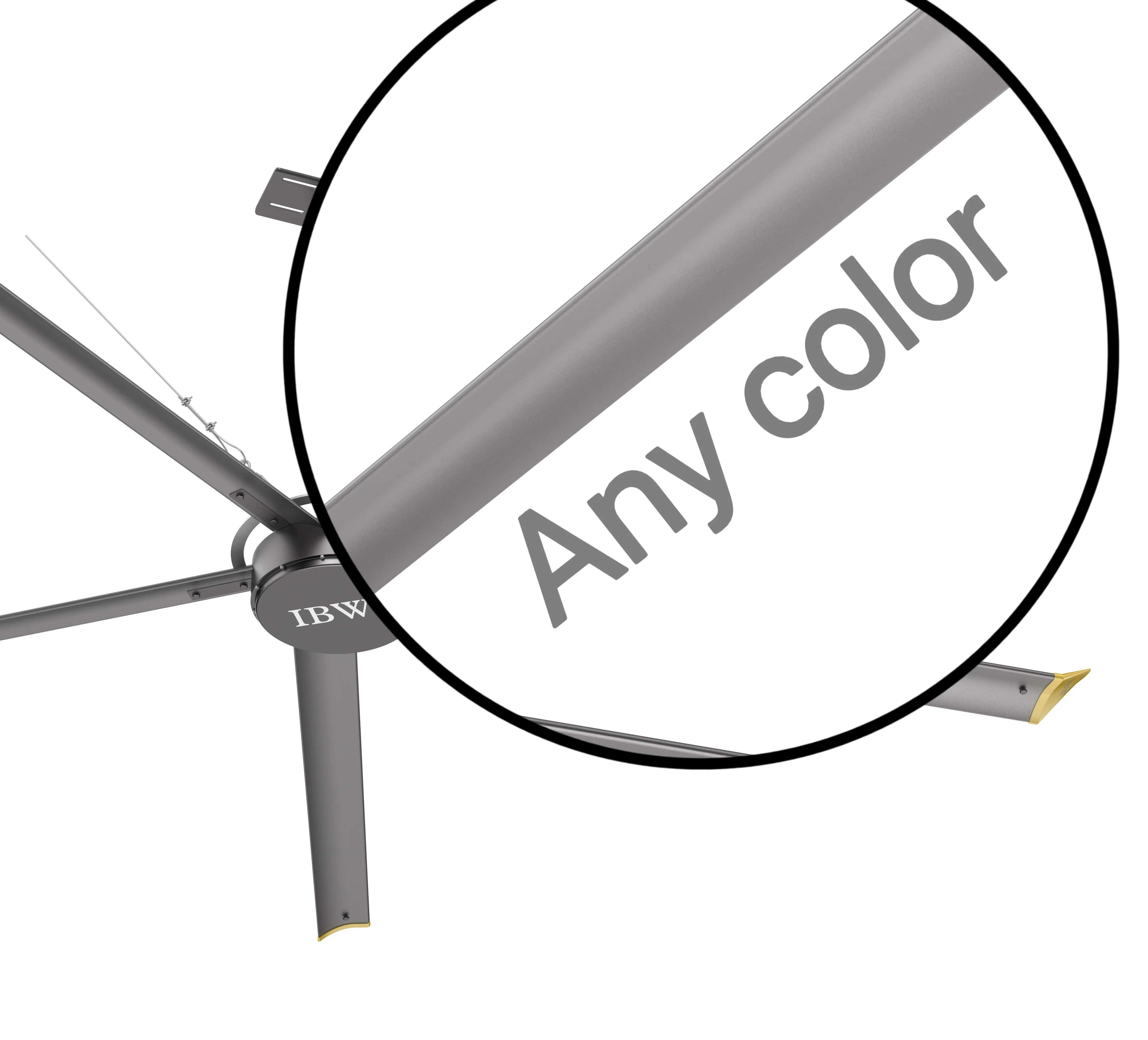 Ceiling Fan, HVLS, 220 V, Electric - detail 22