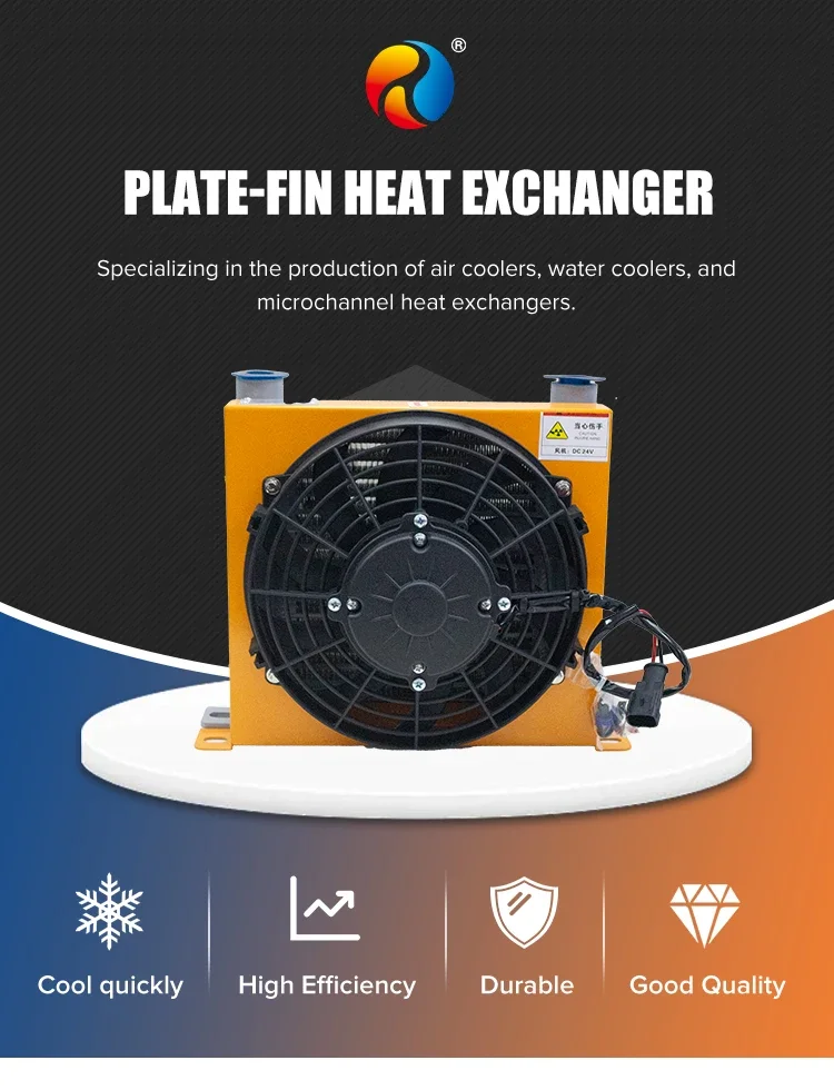Air Cooled Oil Cooler, 220v, aluminum - detail 2