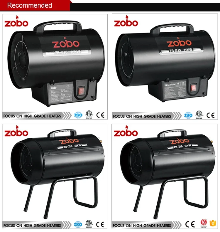 Gas Heater, 40000Btu, Portable, LPG - detail 12