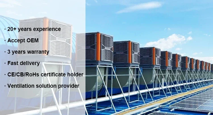 Evaporative Air Cooler, RTFANS, 20000cmh - detail 2