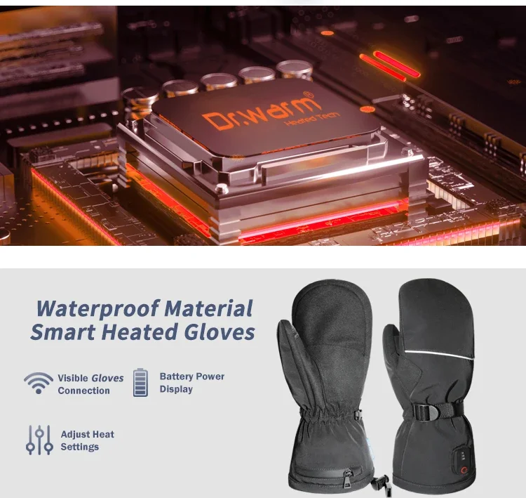 Foot Hand Warmers, USB, spandex, heated gloves - detail 4