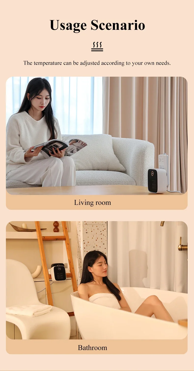 Wall Mount Infrared Heater, IMYCOO, 220V, Portable, PTC - detail 10