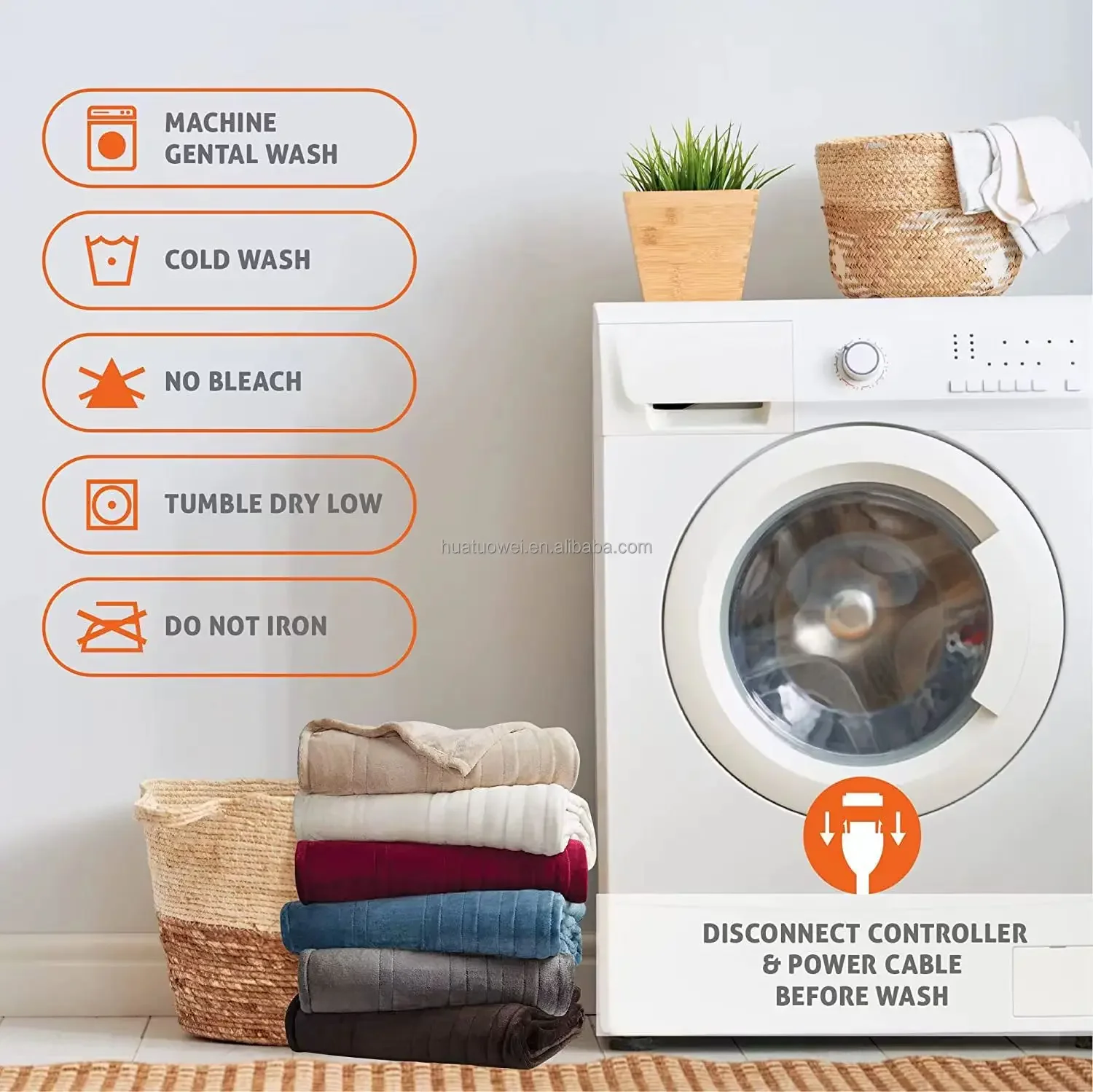 Heated Blanket, 150*180cm, Portable - detail 10