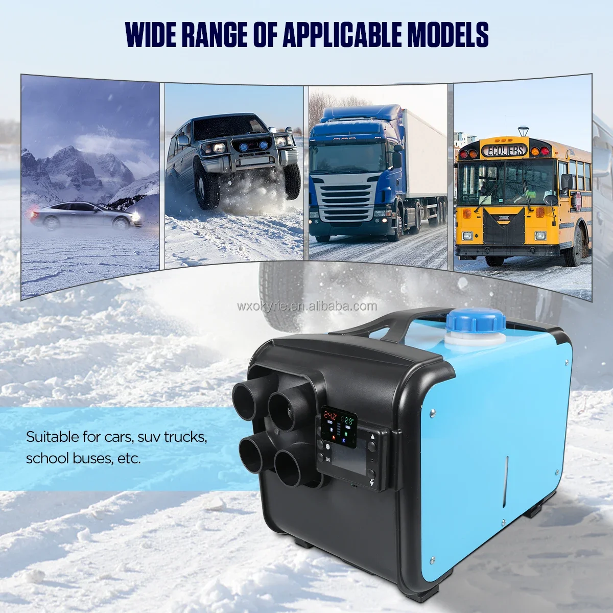 Diesel Parking Heater, 5kW, 8kW, 12V, 24V - detail 54