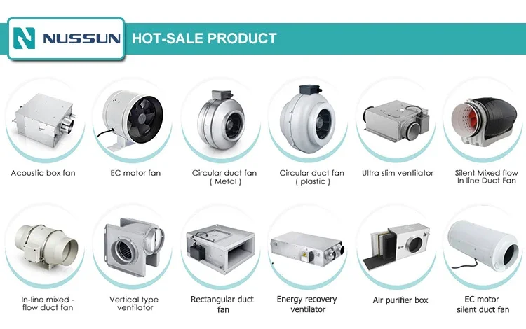 Inline Duct Fans, IP67, 200mm, Waterproof - detail 20