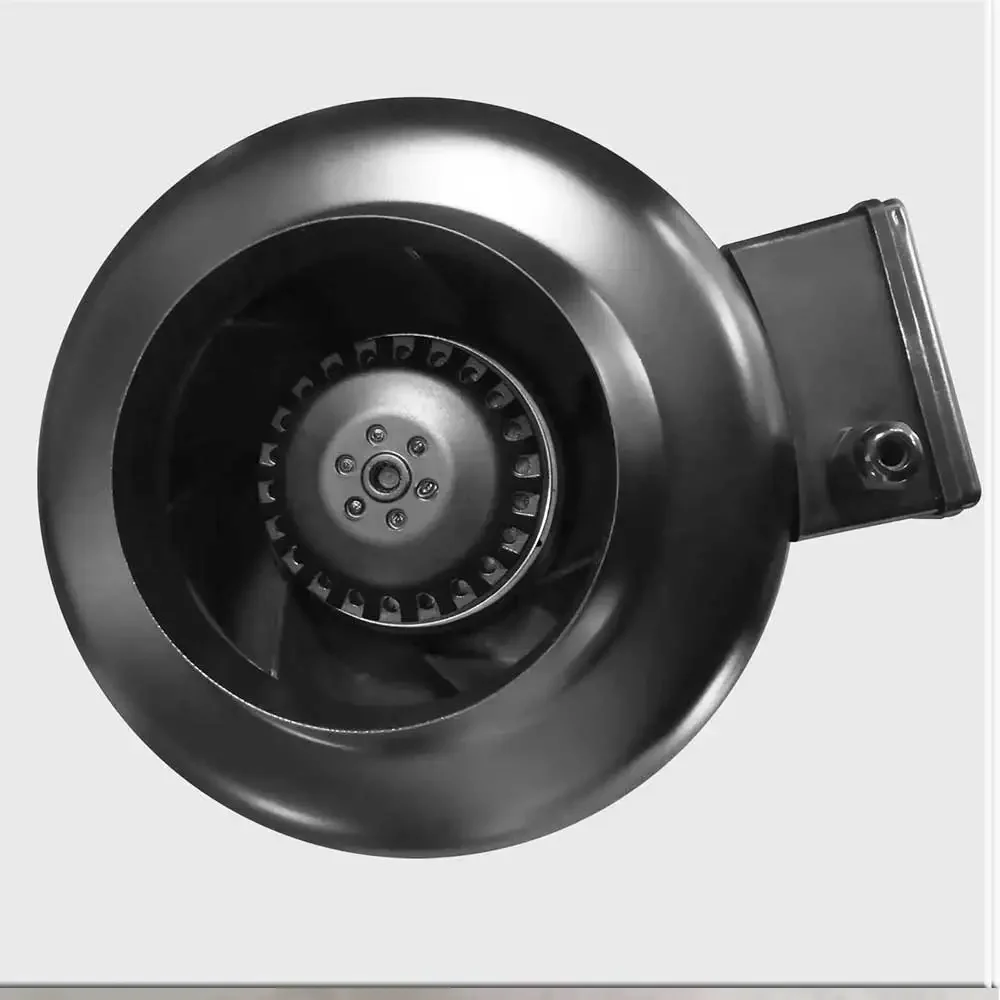 125mm Smoke Exhaust Duct Fan, External Rotor, Steel Housing - detail 2