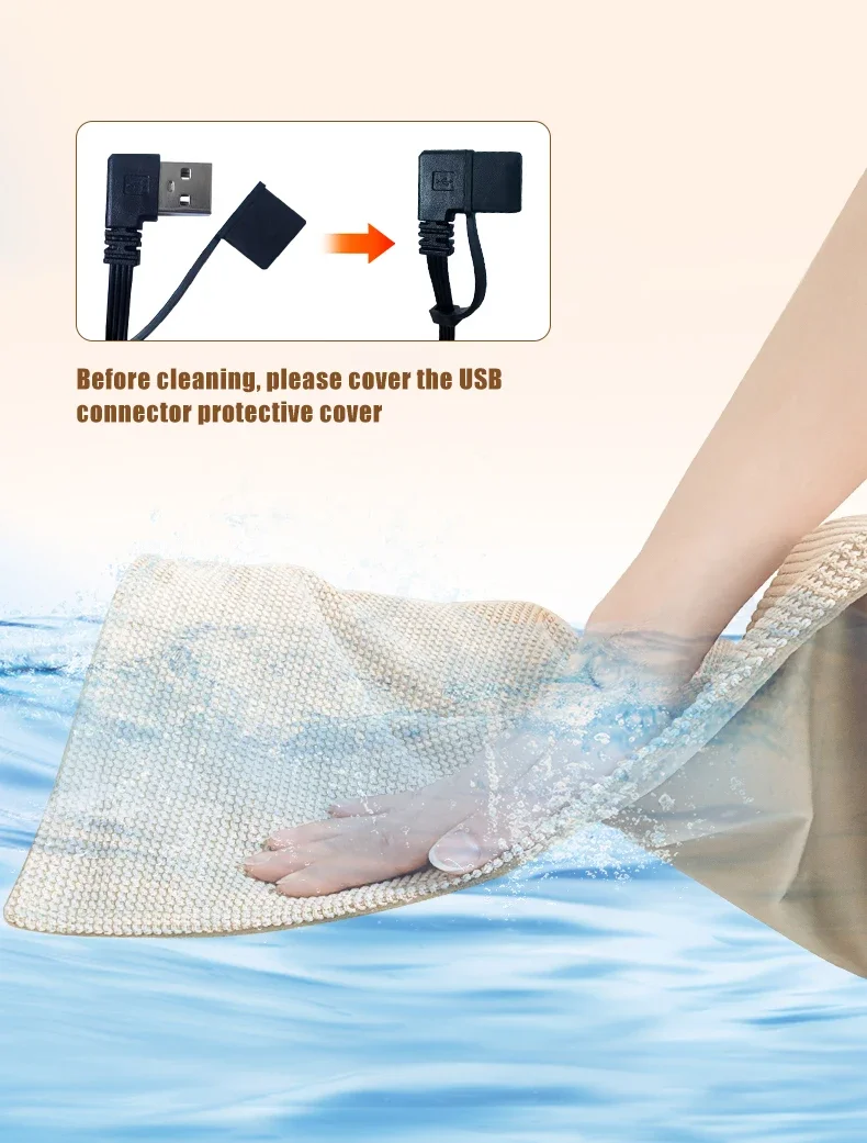Electric Warming Blanket, USB, Polyester - detail 22