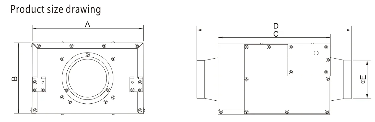 Saving Ipe-type Exhaust Fan, 150MM, 200MM, 250MM, 300MM - detail 16