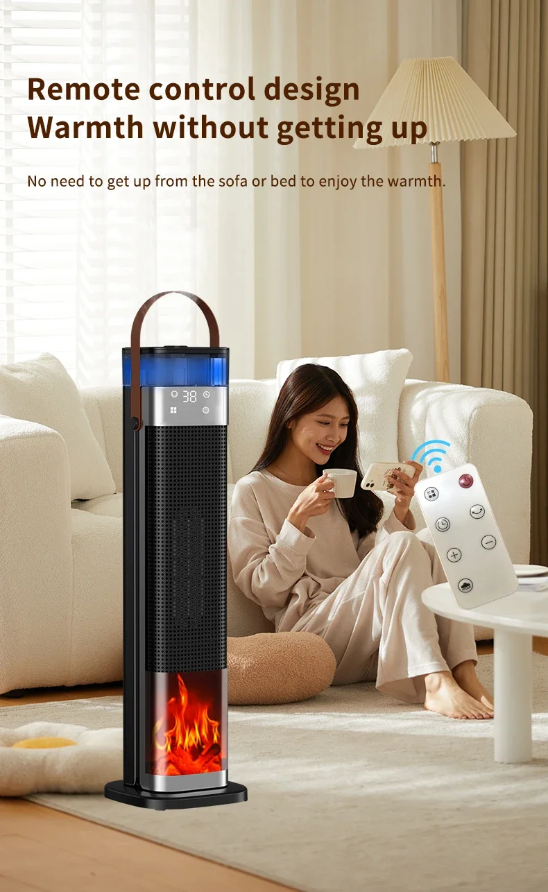Portable Electric Heater, PTC, Plastic - detail 6