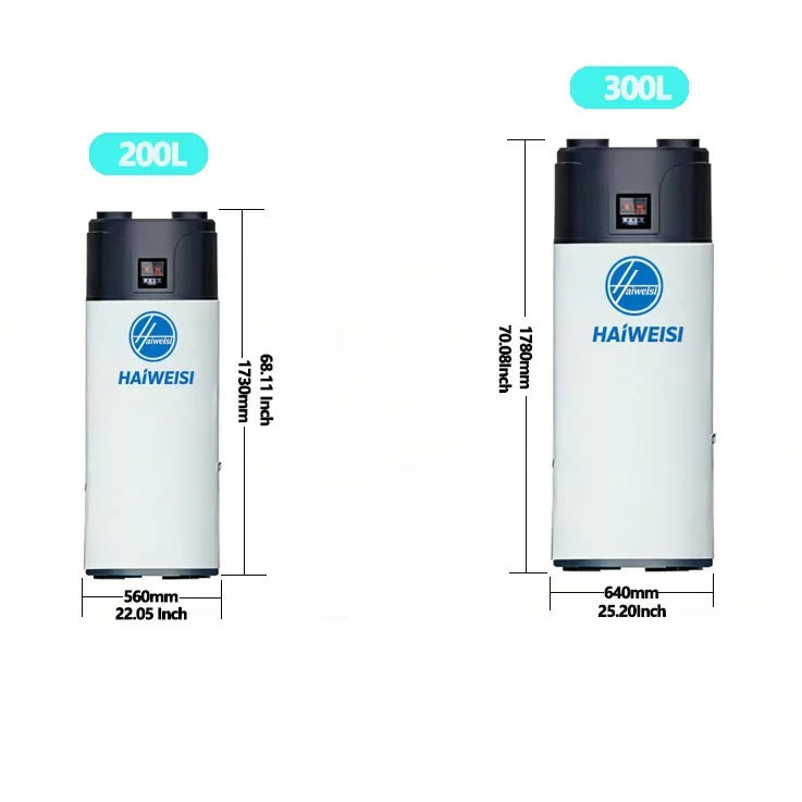 Air Source Heat Pump, HAIWEISI, R290, 150L/200L/300L - detail 4