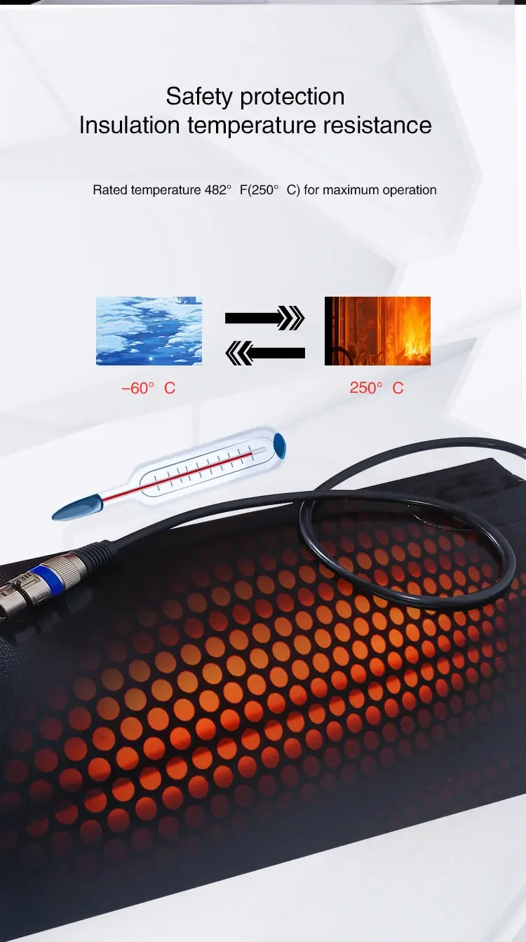 Flexible Silicone Heater, 12V, 24V, 36V, 48V - detail 14