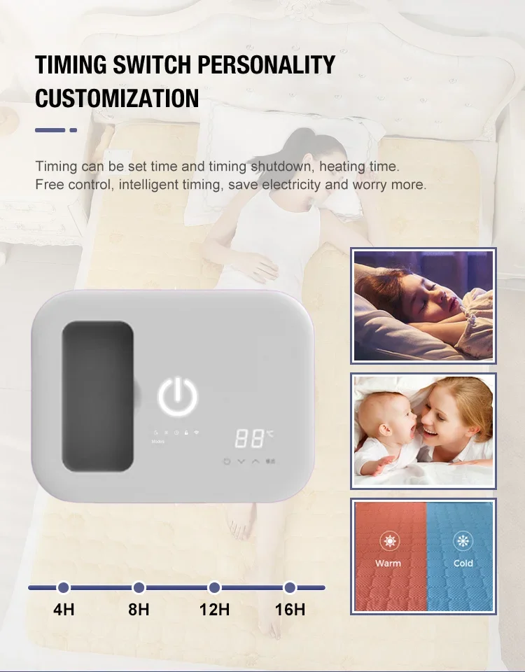 Electric Heated Blankets, 152*203cm, Heating 300W, Cotton - detail 18
