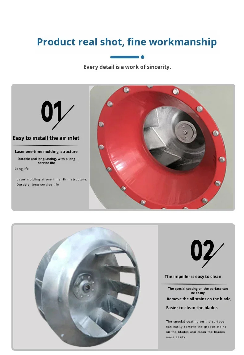 Centrifugal Fan, B4-72, Stainless, Steel, Explosion-proof - detail 26