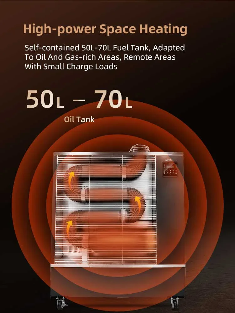Radiant Kerosene Diesel Heater, YIKA, Portable - detail 12