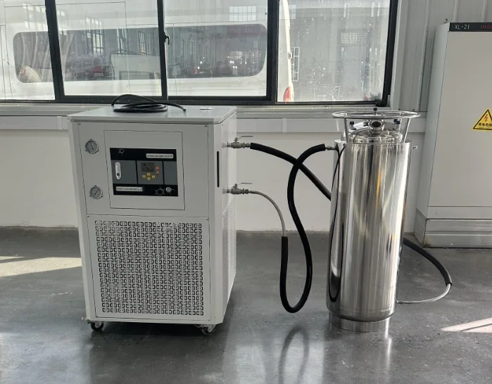 -80 Glycol Recirculating Chiller, DLSB-100/80, PLC - detail 2