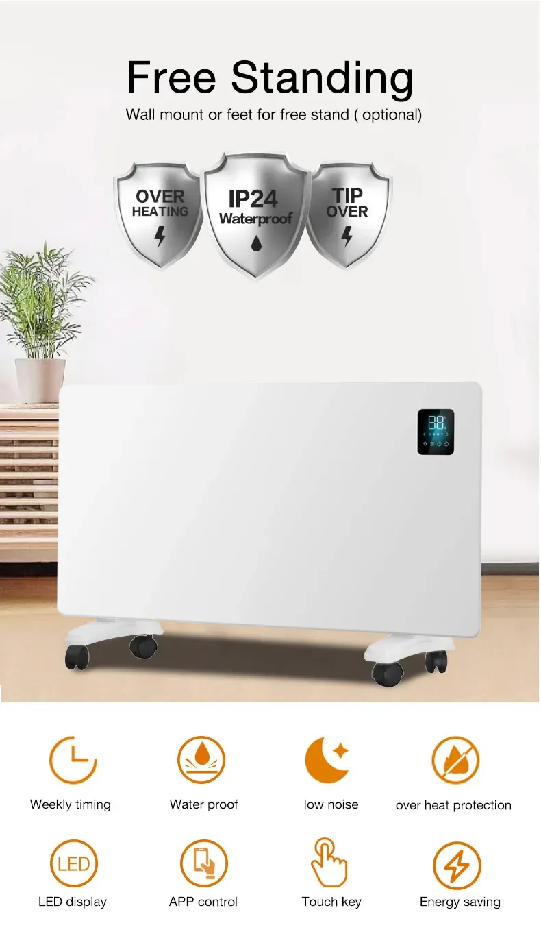Wall Mounted Infra Panel, 110-240V, Electric - detail 2