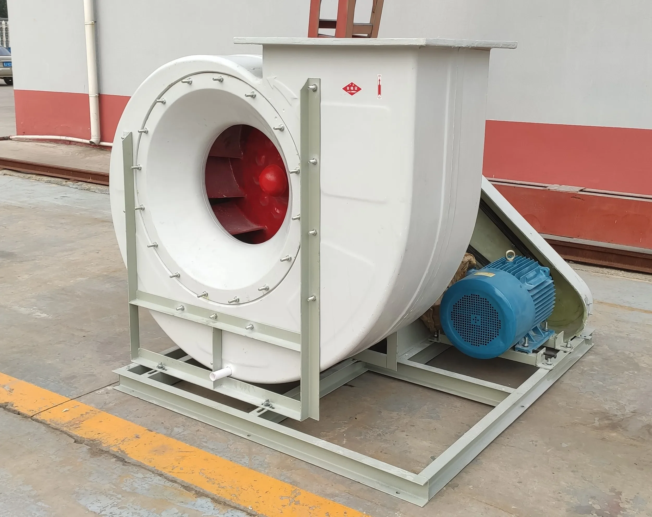 Voltage Industrial Radial Fan, 380V, Centrifugal, Steel - detail 12