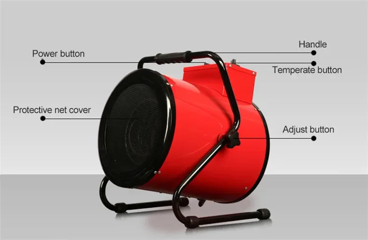 Electric Fan, 3KW, 5KW, 9KW - detail 8
