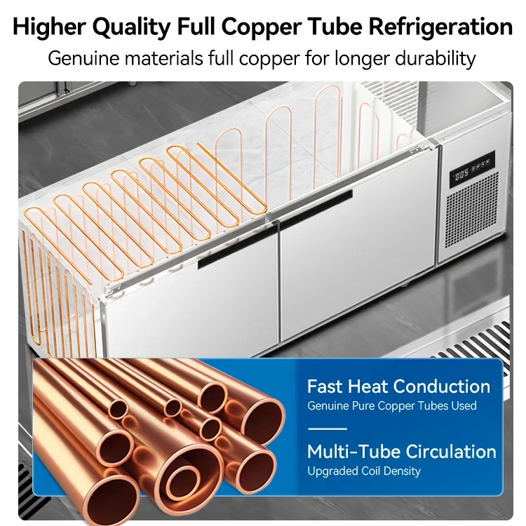 Door Straight Cold Plate, 220 V, 201 Stainless Steel - detail 46
