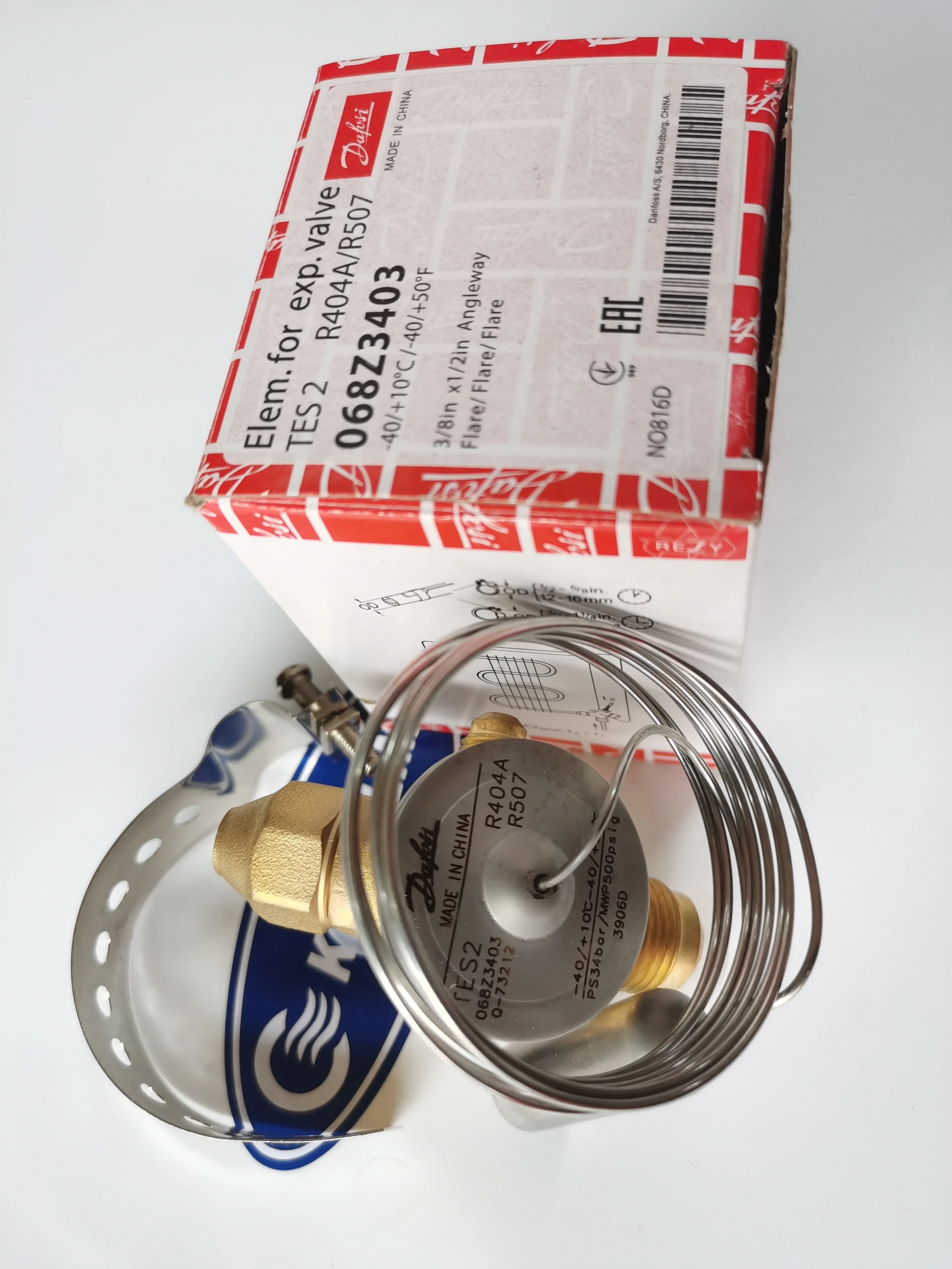 Expansion Valve, R404A/R507A, 068Z3403, TXV - detail 10