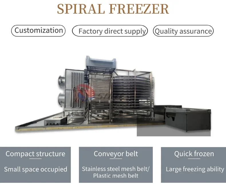 Spiral Freezer, 1 Year - detail 2