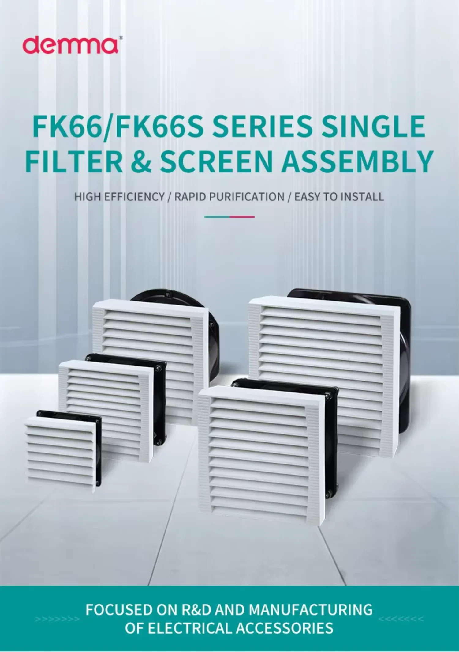 Cabinet Filter, 230V, IP54, Axial - detail 12