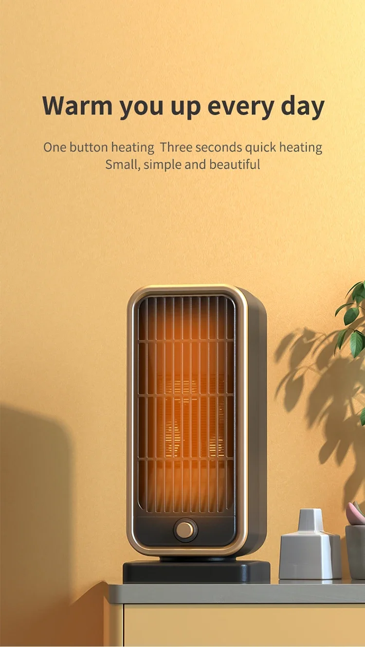 Portable Electric Heater, 500W, 500W(0.67hp) - detail 2