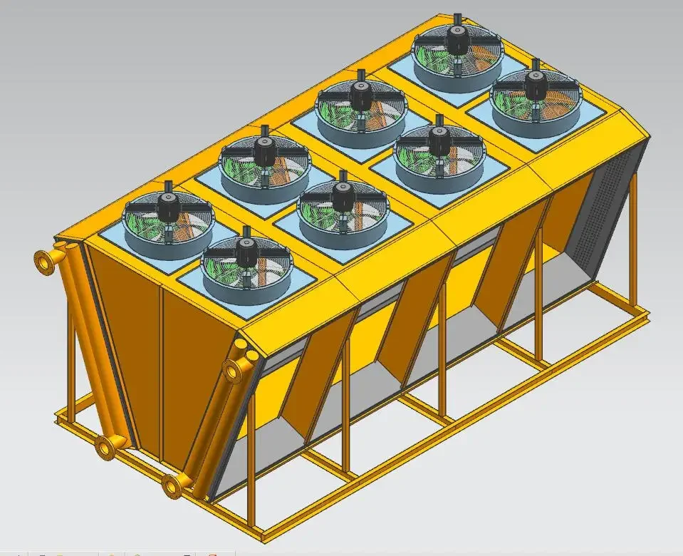 Dry Cooler, Customizable, 3003 aluminum - detail 2