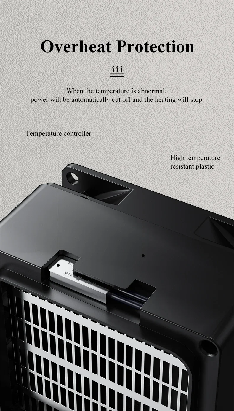 Wall Mount Infrared Heater, IMYCOO, 220V, Portable, PTC - detail 16