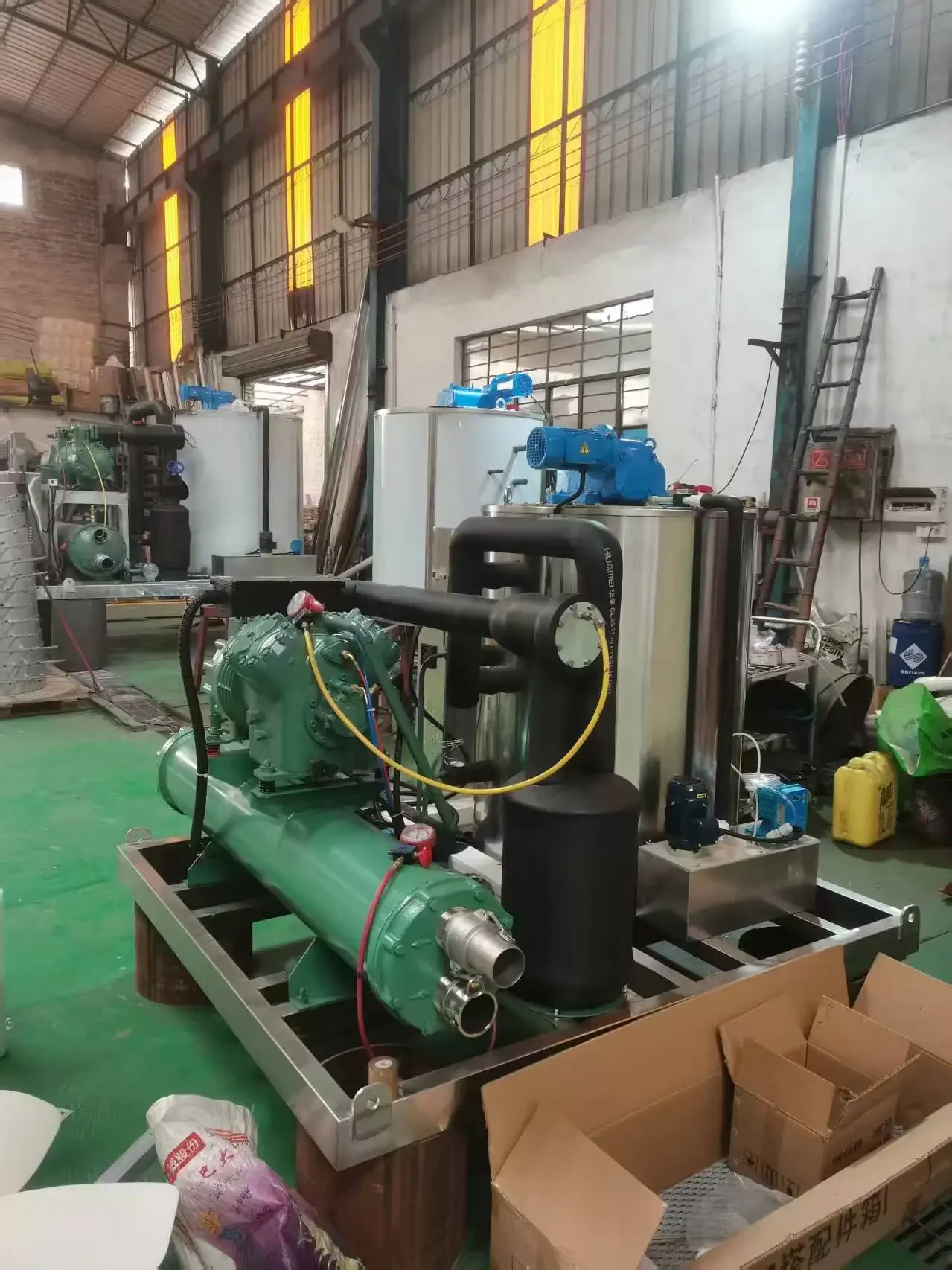Ice Machine, 3T, 380 V, 10.32KW(13.84hp) - detail 12