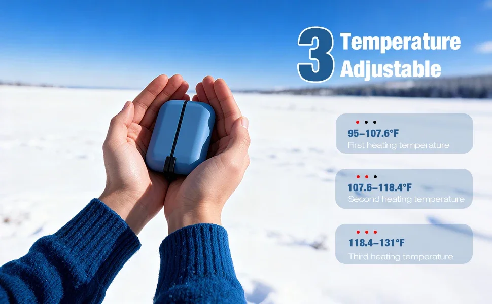 Magnetic Hands Warmer, 10000mAh, Portable - detail 4