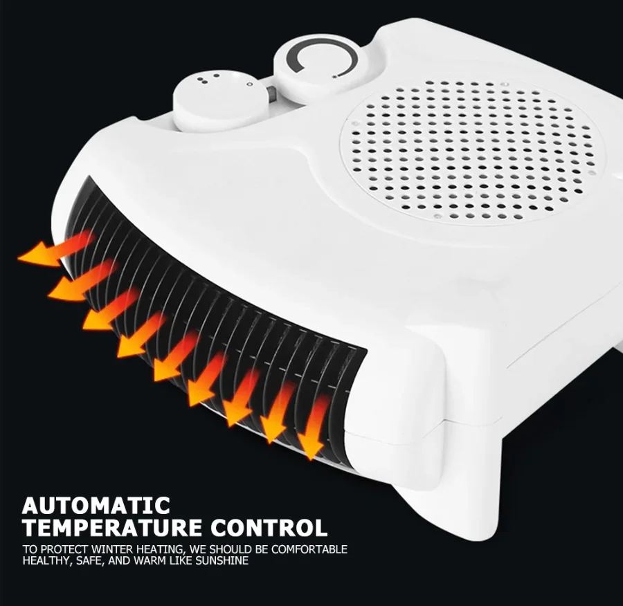Automatic Temperature Control Fan, Portable, 220V, 800 W - detail 8
