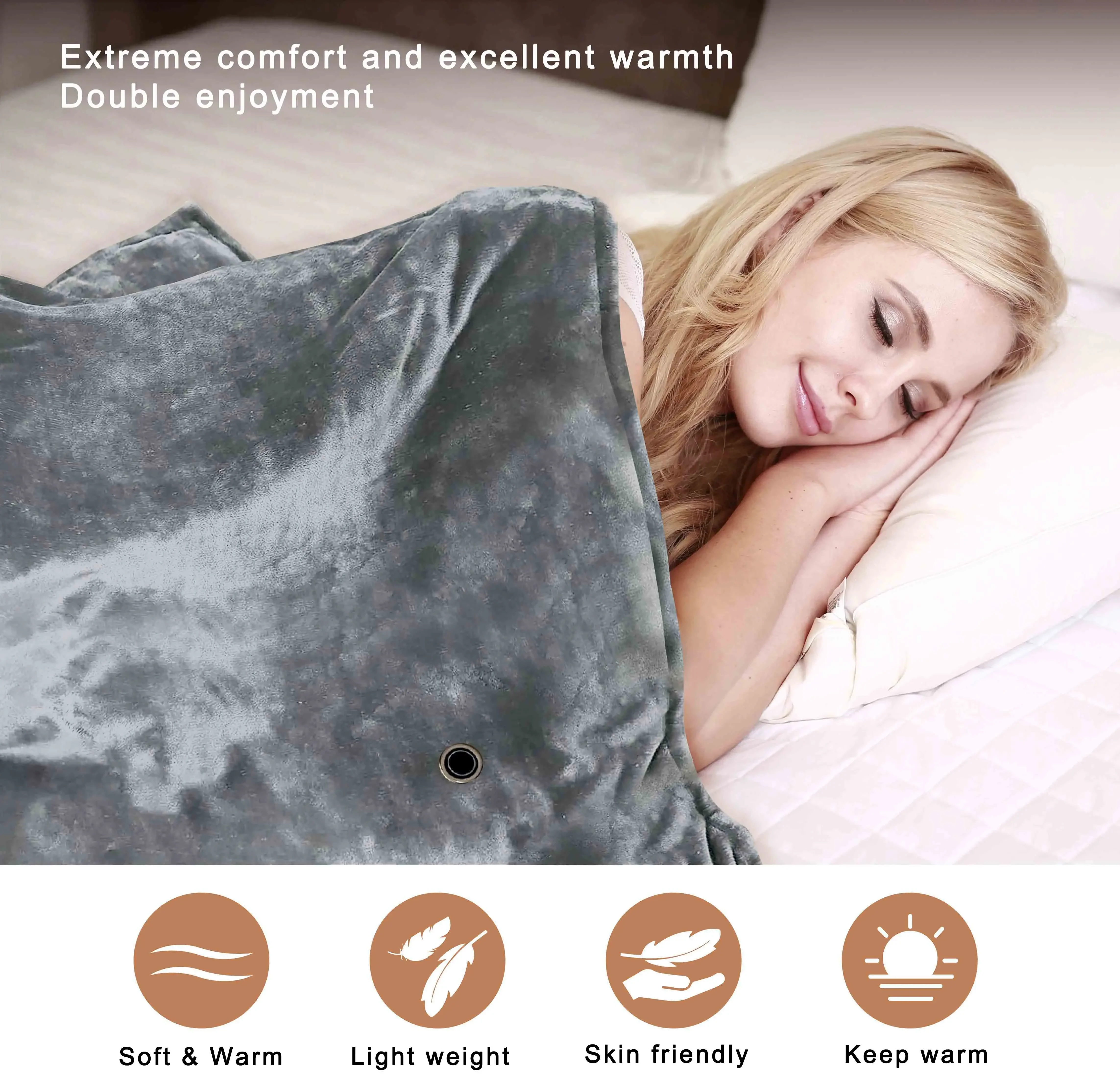 Heated Blanket, Portable, 5V, USB - detail 4