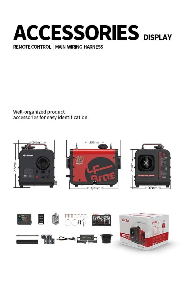 Diesel Heater, N2, 12V/24V/220V, 5KW - detail 24